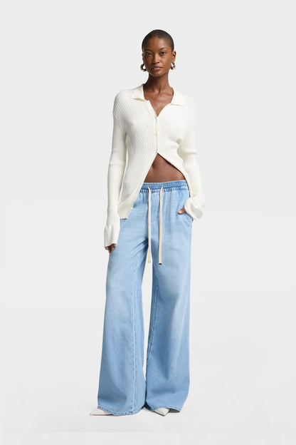 Pantalón Mujer Weightless Wide Leg Pant | 7 for all mankind