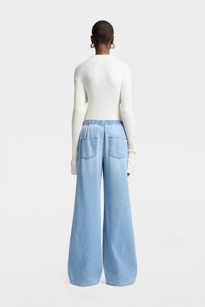 Pantalón Mujer Weightless Wide Leg Pant | 7 for all mankind