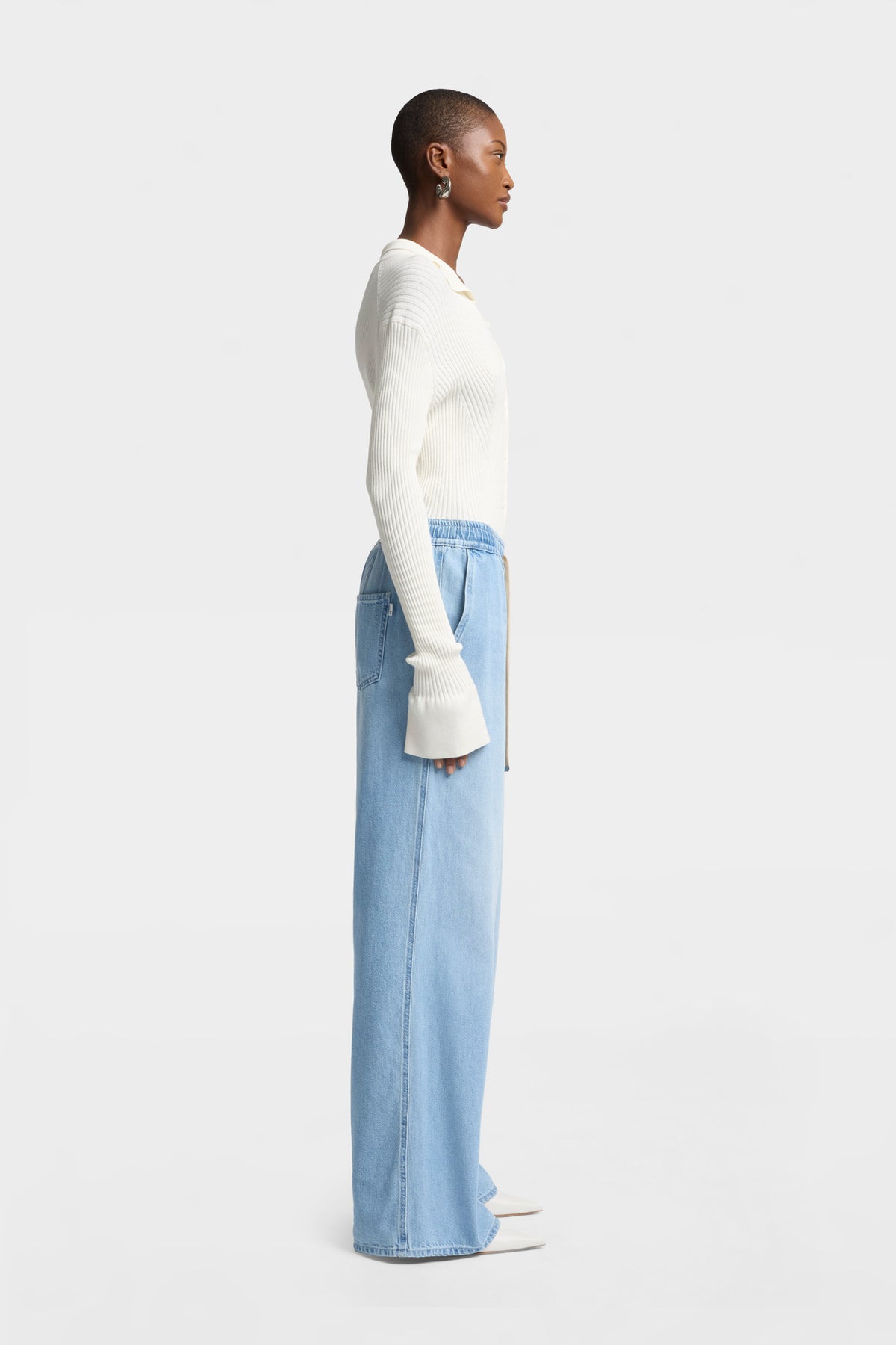 Pantalón Mujer Weightless Wide Leg Pant | 7 for all mankind