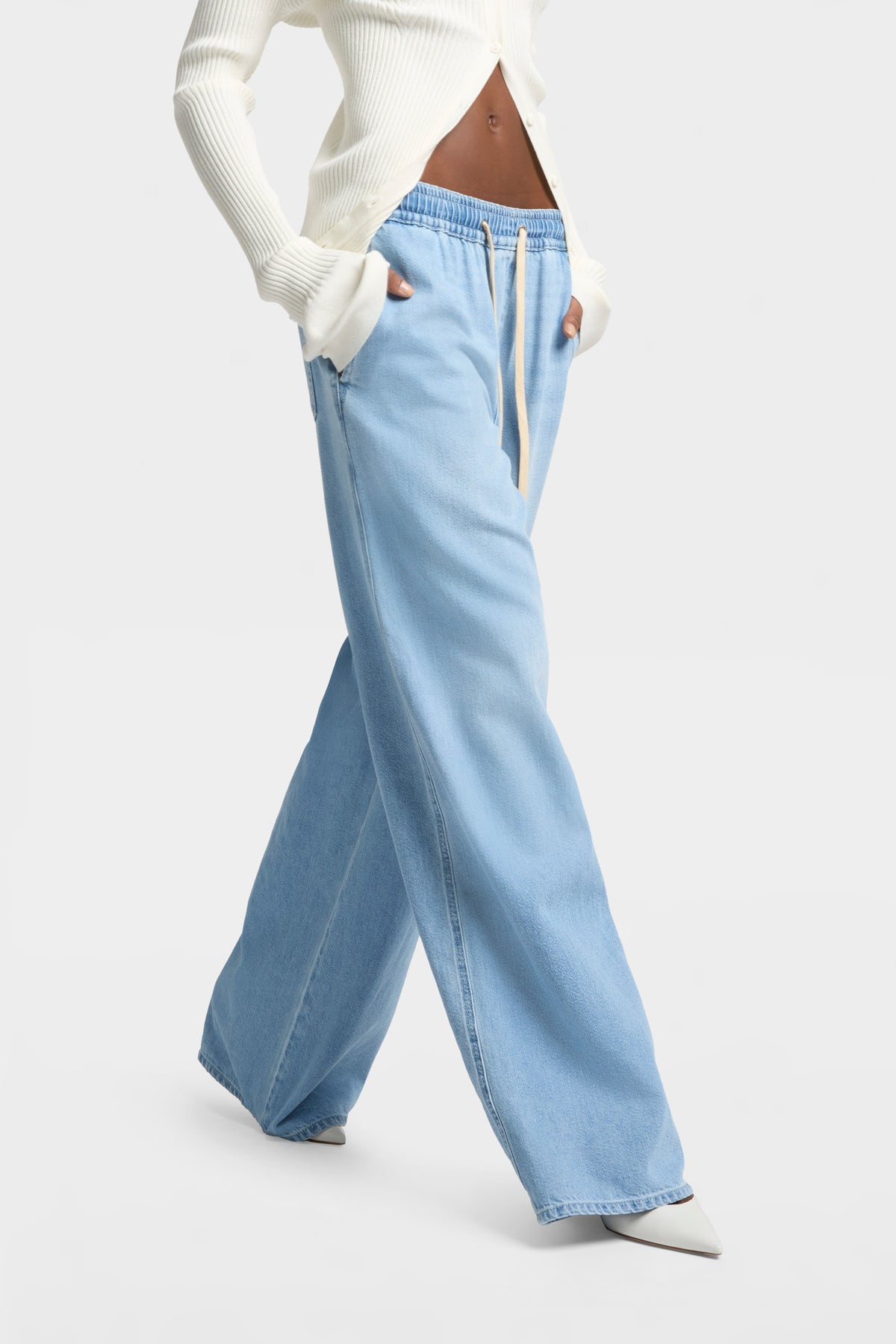 Pantalón Mujer Weightless Wide Leg Pant | 7 for all mankind