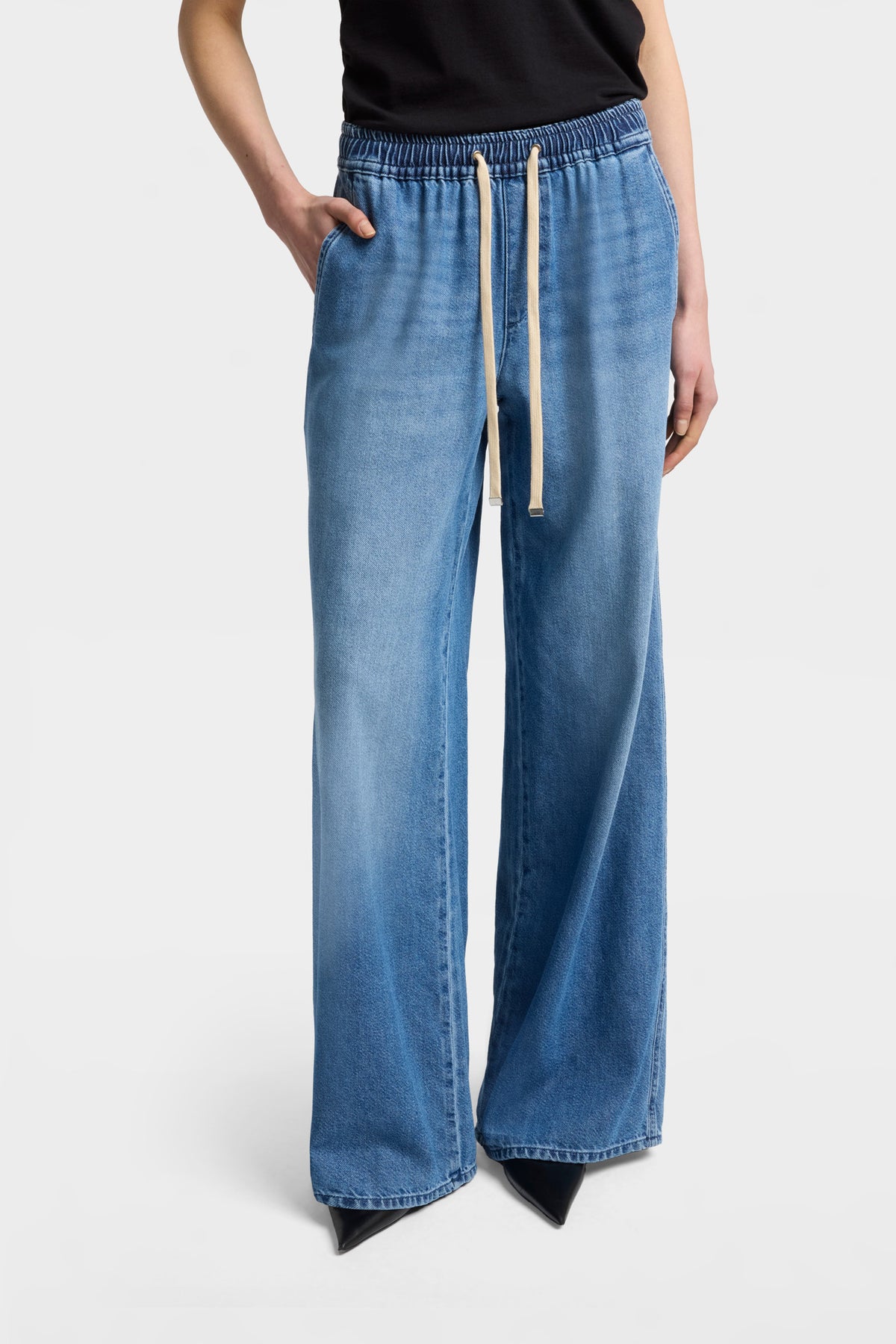 Pantalón Mujer Weightless Wide Leg Pant | 7 for all mankind