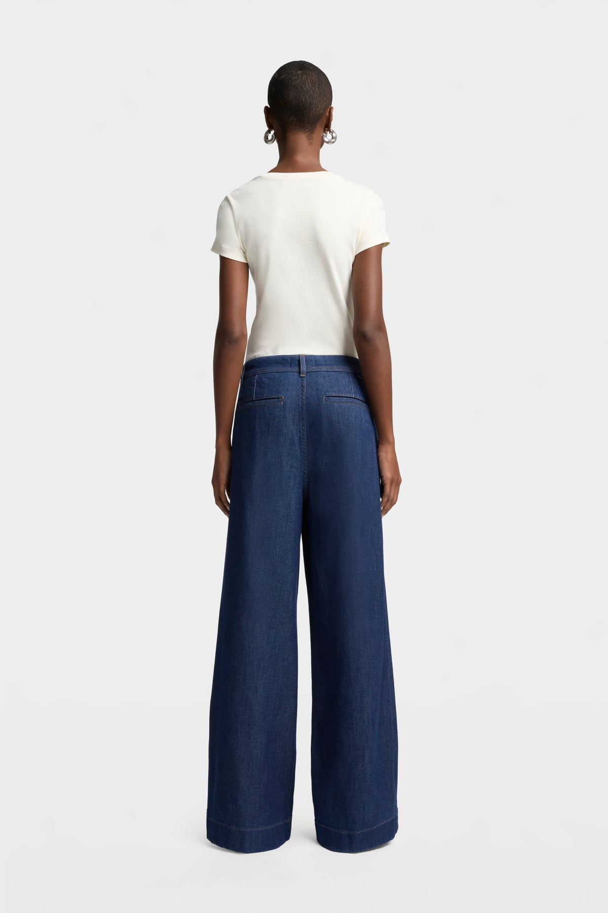 Jeans Mujer Weightless Pleated Trouser | 7 for all mankind