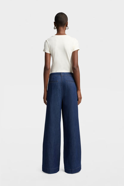 Jeans Mujer Weightless Pleated Trouser | 7 for all mankind