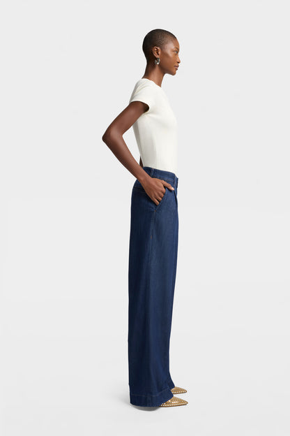 Jeans Mujer Weightless Pleated Trouser | 7 for all mankind
