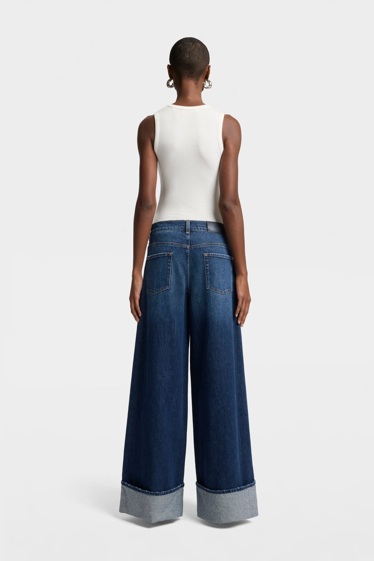 Jeans de Mujer Mankind Marie Cuffed Wide Leg | 7 for all mankind