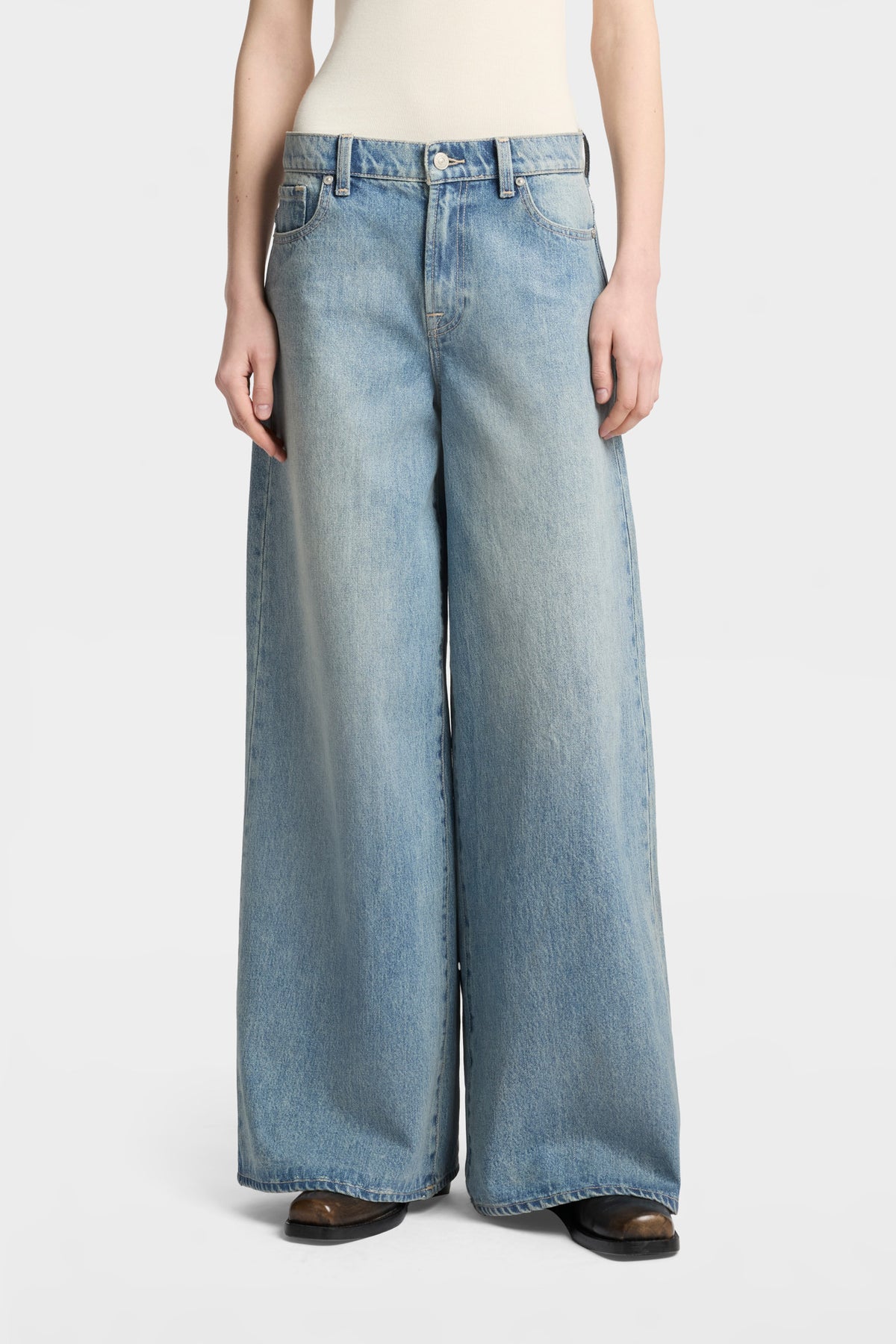 Jeans de Mujer Marie Wide Leg | 7 for all mankind