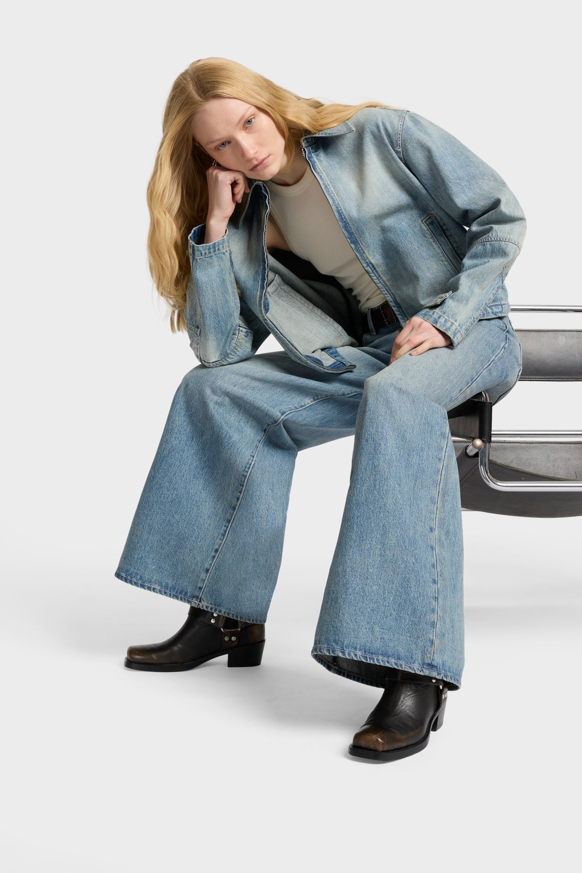 Jeans de Mujer Marie Wide Leg | 7 for all mankind