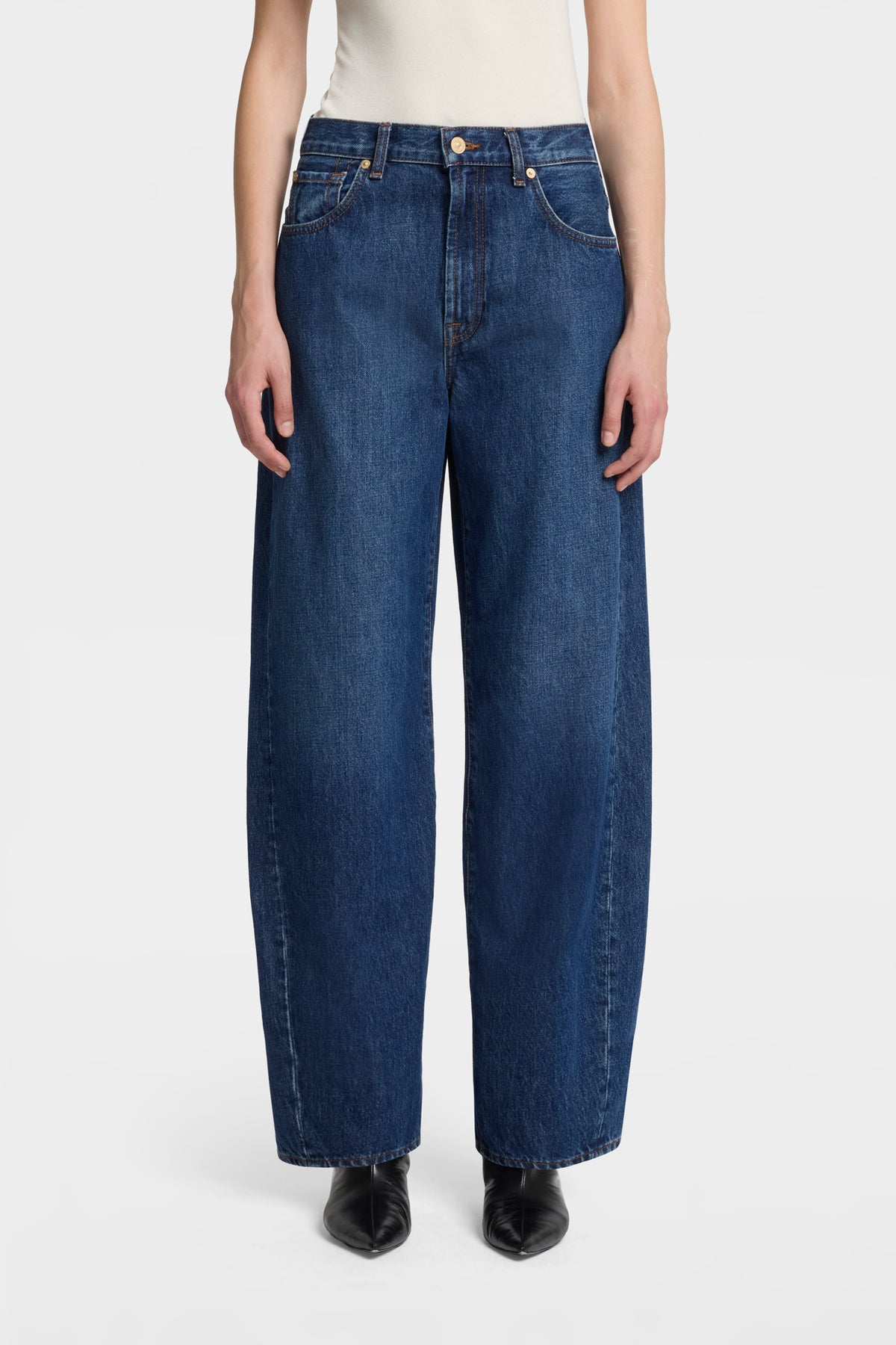Jeans de Mujer Mankind Twisted Bonnie Barrel Leg | 7 for all mankind