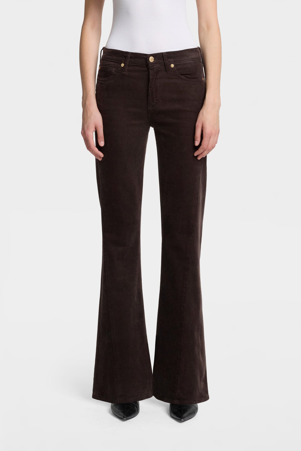 Pantalón de Mujer Corduroy Twisted Tailorless Dojo | 7 for all mankind