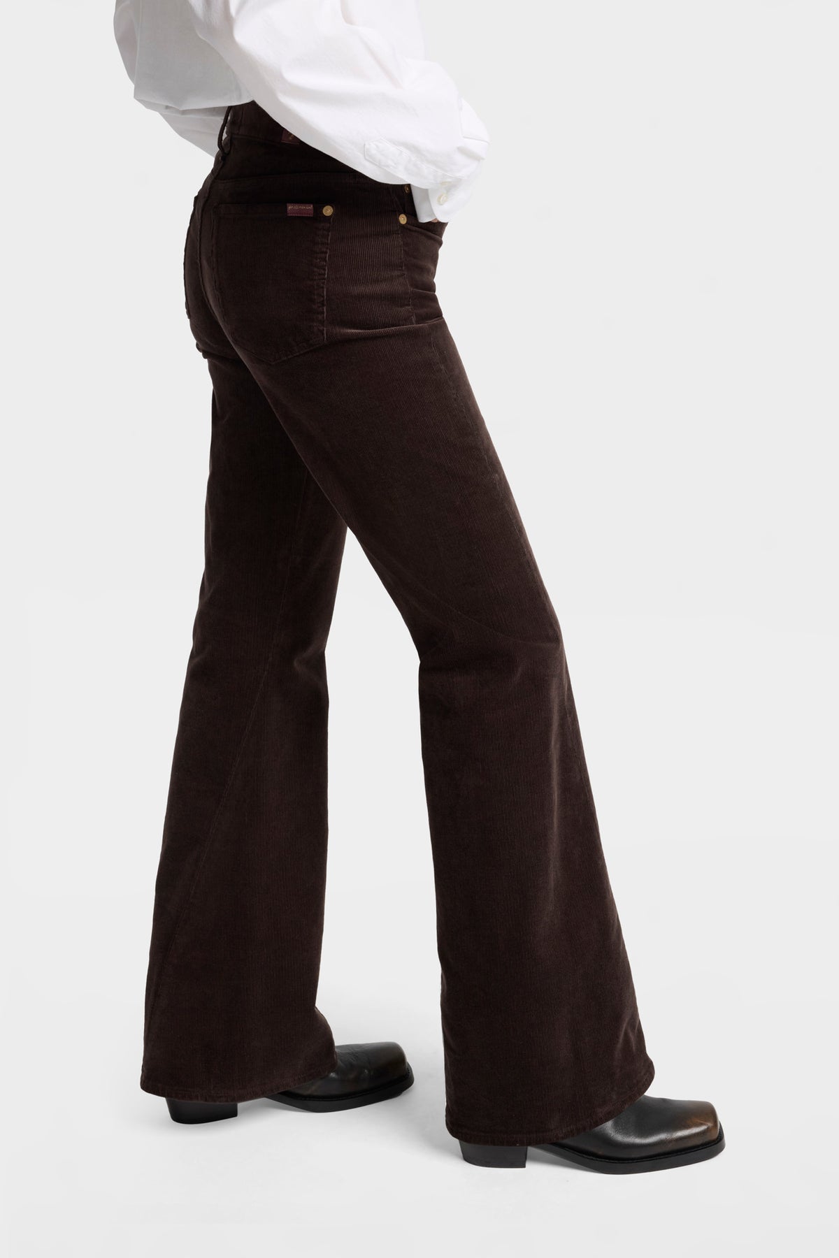 Pantalón de Mujer Corduroy Twisted Tailorless Dojo | 7 for all mankind