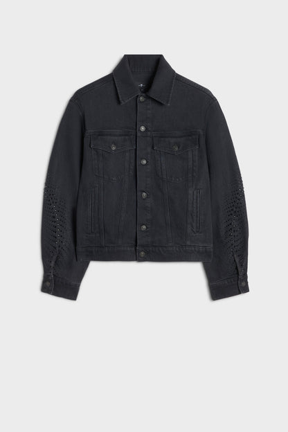 Chamarra Mujer Mankind Twisted Trucker Jacket | 7 for all mankind