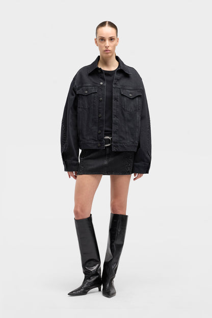 Chamarra Mujer Mankind Twisted Trucker Jacket | 7 for all mankind