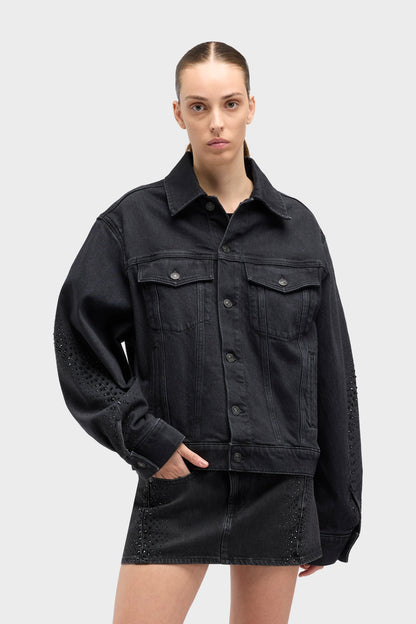 Chamarra Mujer Mankind Twisted Trucker Jacket | 7 for all mankind