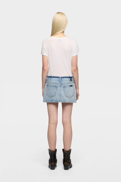 Falda Mujer Cherry Mini Skirt | 7 for all mankind