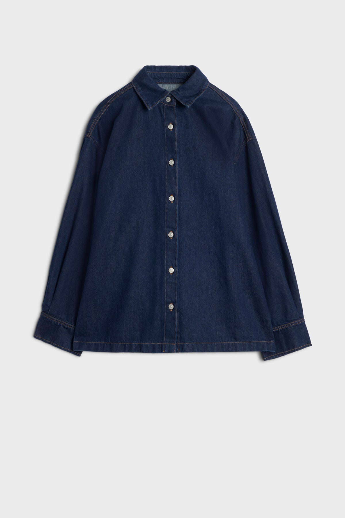 Camisa Mujer Mankind Pleated Overshirt | 7 for all mankind