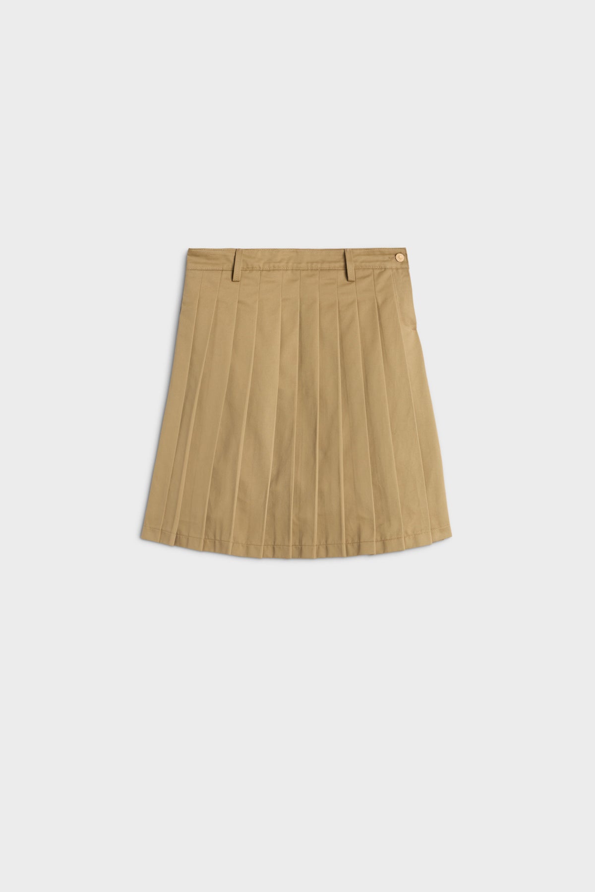Falda Mujer Comfort Twill Pleated Midi Skirt | 7 for all mankind